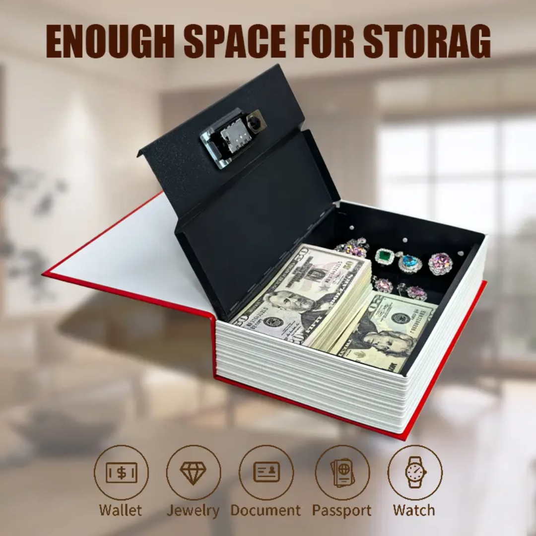 Famune™ LedgerLock Book Safe