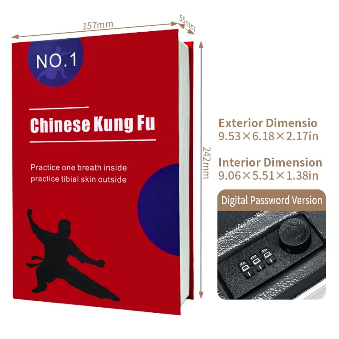 Famune™ LedgerLock Book Safe