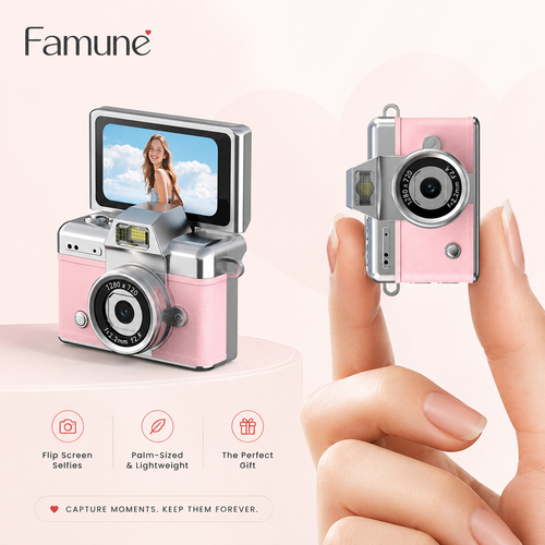 Famune™ PocketFlip Camera